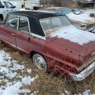 Studebaker Daytona Sports Sedan 1966 Maroon with black roof unrestored wreck (2).jpg