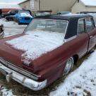 Studebaker Daytona Sports Sedan 1966 Maroon with black roof unrestored wreck (5).jpg