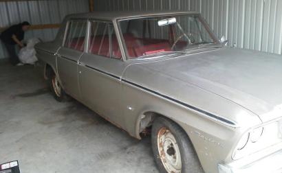 1964 Studebaker Daytona Sedan Golden Sand paint silver images (1).jpg