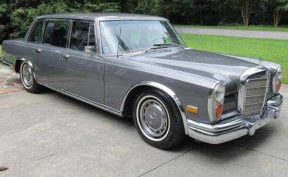 1969 Mercedes 600 Pullman Grosser Limousine Grey short wheelbase SWB (24).jpg