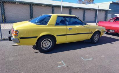 1979 Chrysler Mitsubishi scorpion coupe yellow original low ks (14).jpg