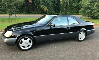 1996 CL600 USA Mercedes C140 coupe pre-facelift Black on Grey (3).jpg
