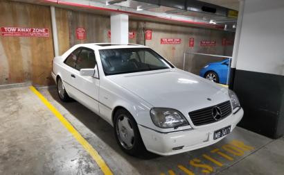 1996 Mercedes CL500 White coupe Australian delivered future classic (1).jpg
