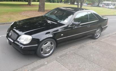 1998 Mercedes CL500 C140 coupe black images (12).jpg
