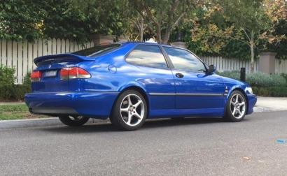 1999 Saab Viggen coupe Blue Australia RHD for sale images (1).jpg