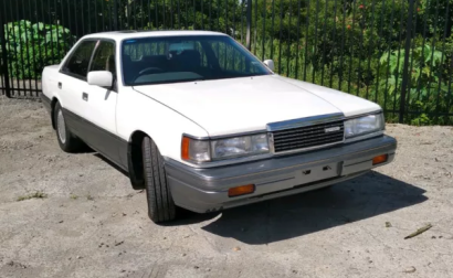 For sale - 1987 Mazda 929 hardtop sedan white over grey Australia (1).png