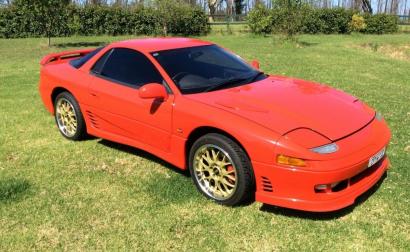 Passion Red 1993 Mitsubishi 3000 GT coupe hatch images Australia (1).jpg