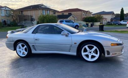 Silver 1990 Mitsubishi GTO 3000 GT coupe Australia import (4).jpg