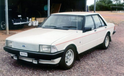 White Ford Fairmont Ghia XD ESP on register Classic Register image.png