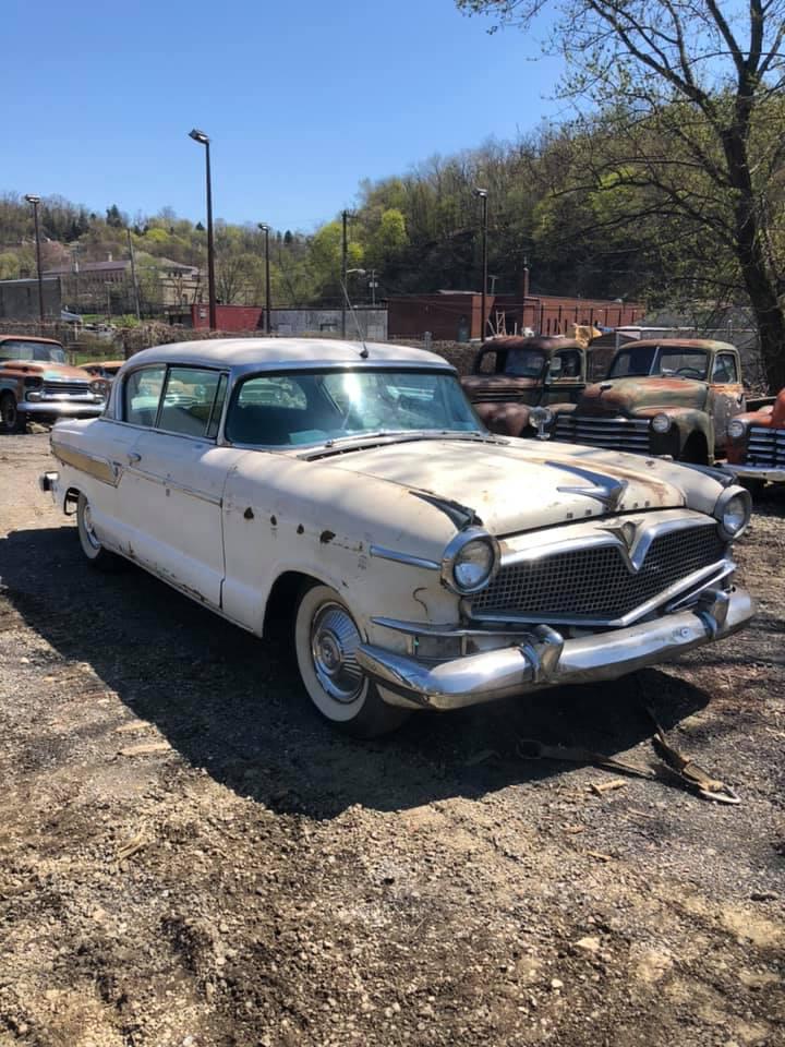 White unrestored Hudson Hollywood Hardtop coupe for sale USA PA (9).jpg